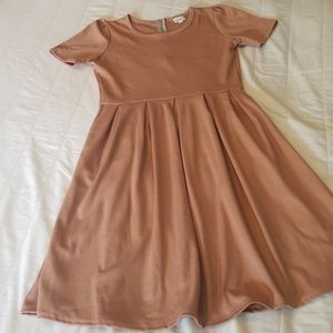 LuLaRoe Amelia dress, size large